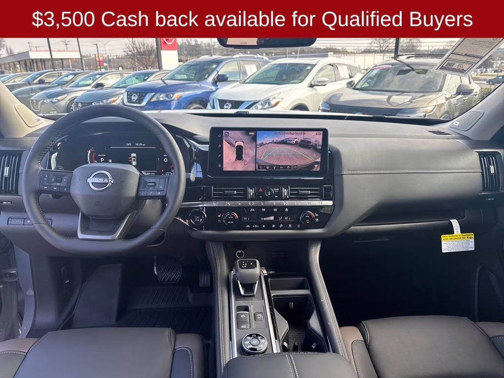 2026 Boulder Gray Pearl Nissan Pathfinder Platinum 4X4 SUV