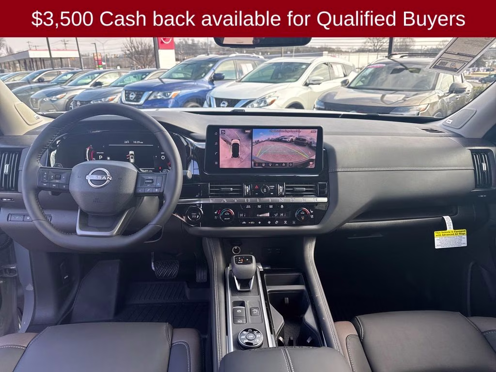 2026 Boulder Gray Pearl Nissan Pathfinder Platinum 4X4 SUV