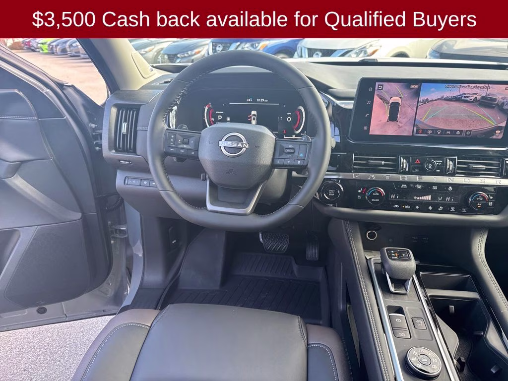 2026 Boulder Gray Pearl Nissan Pathfinder Platinum 4X4 SUV