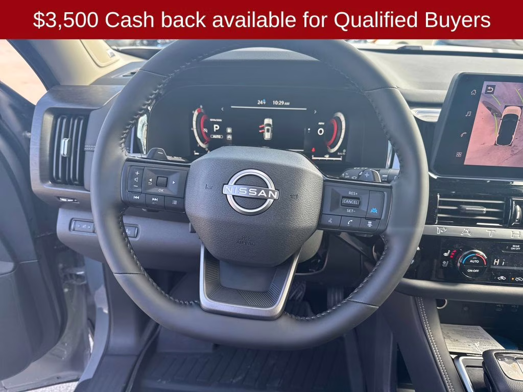 2026 Boulder Gray Pearl Nissan Pathfinder Platinum 4X4 SUV