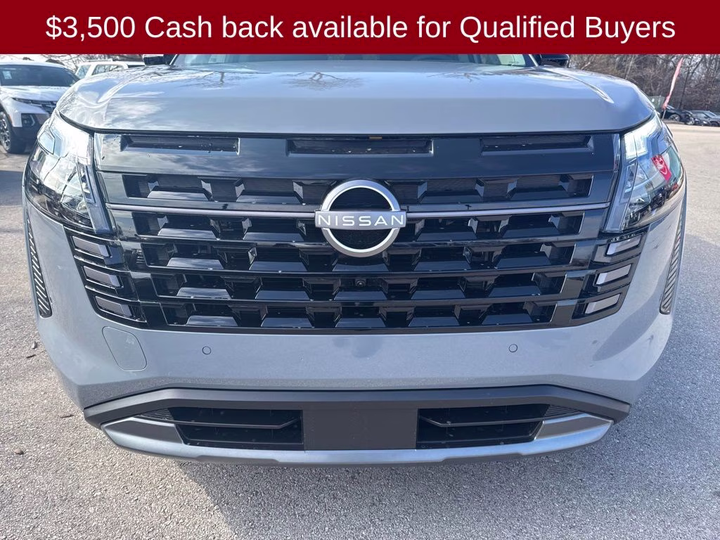 2026 Boulder Gray Pearl Nissan Pathfinder Platinum 4X4 SUV