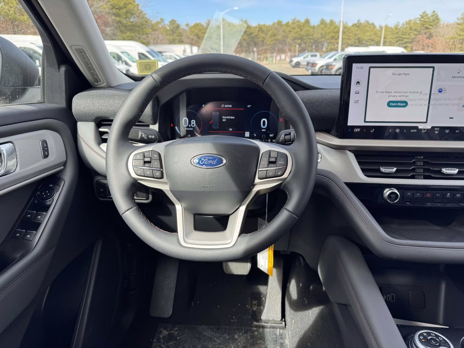 2026 Agate Black Metallic Ford Explorer Active w/200A Pkg 4WD 4X4 SUV