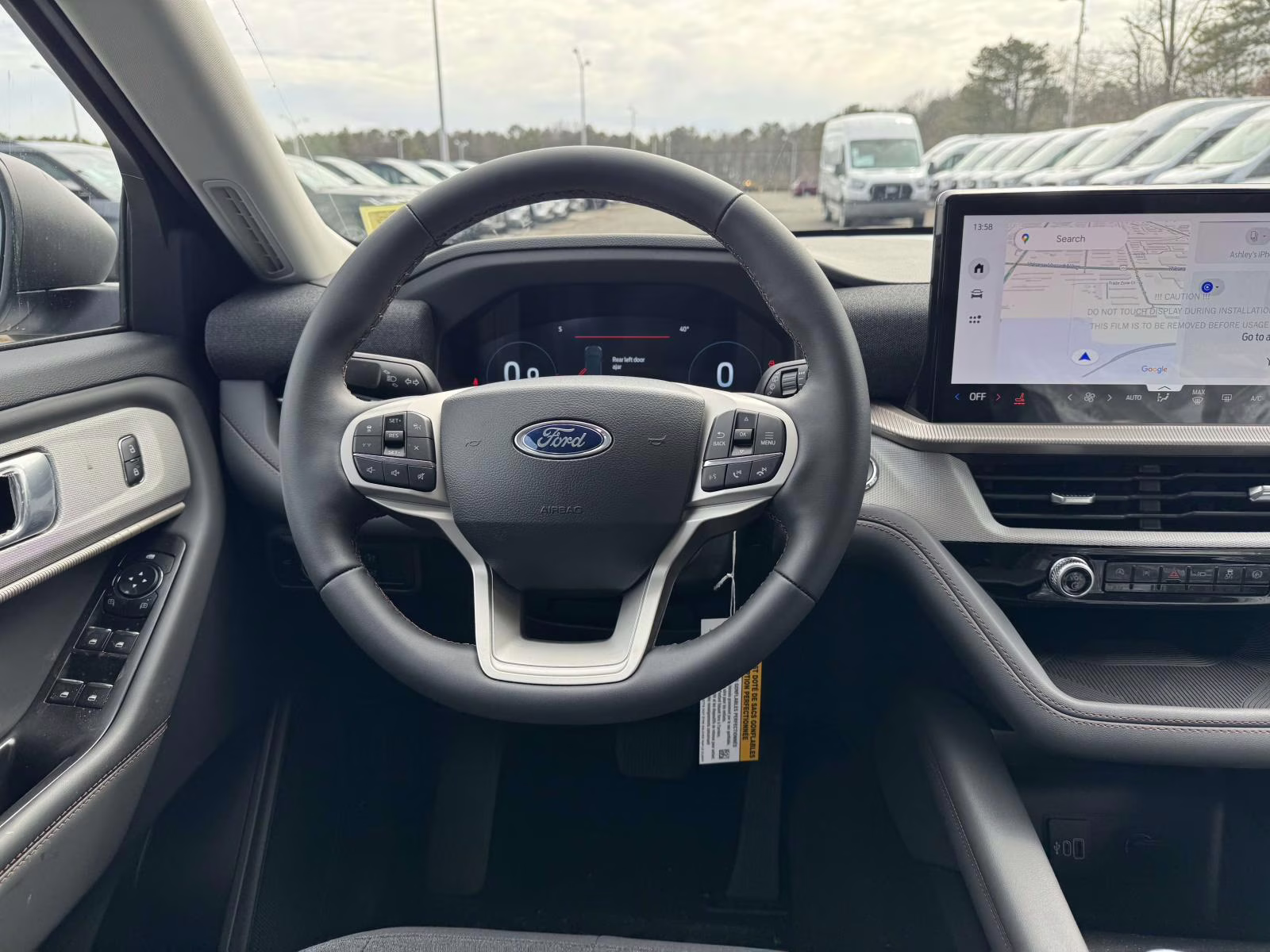 2026 Space White Metallic Ford Explorer Active w/100A Pkg 4WD 4X4 SUV