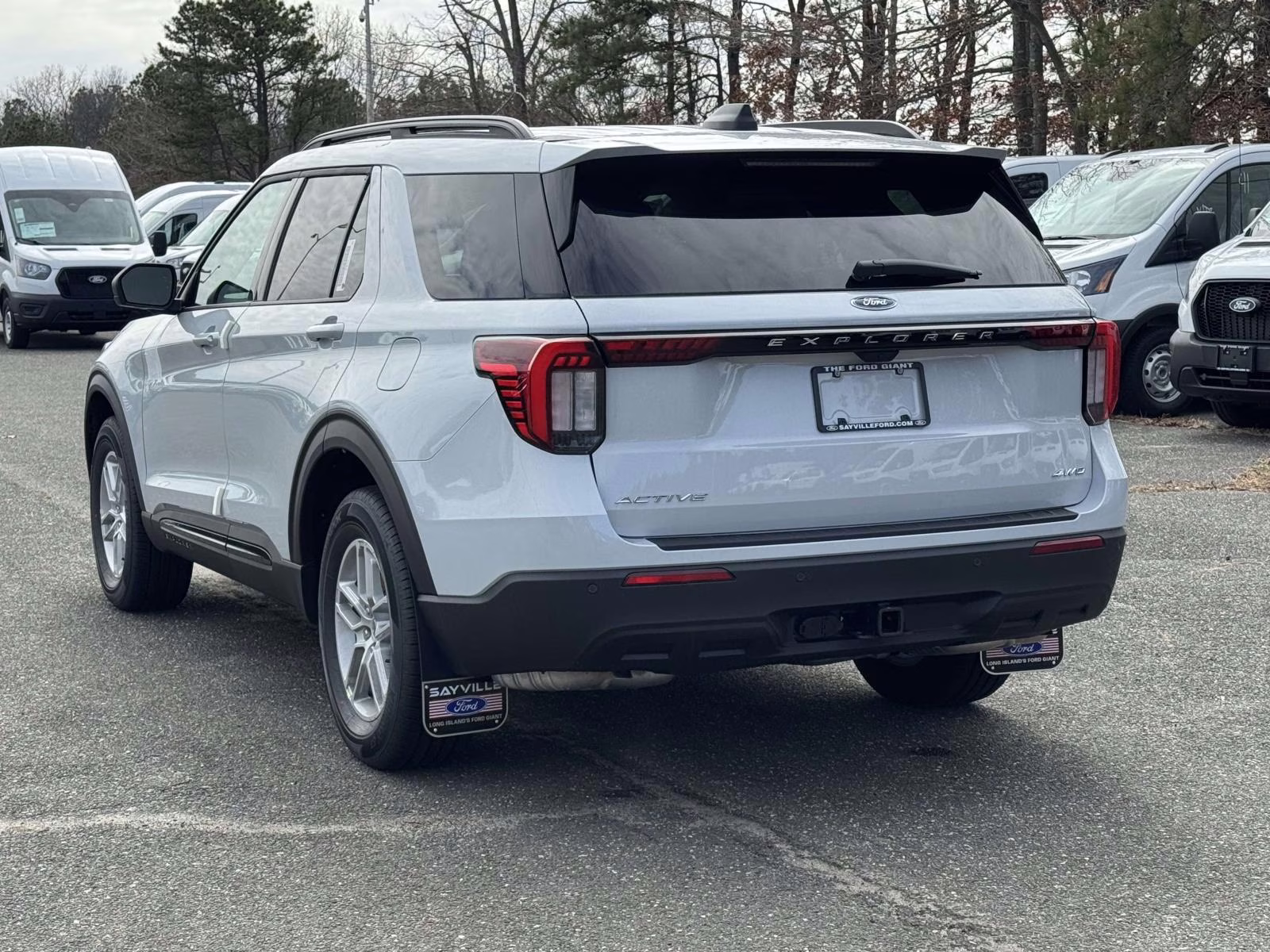 2026 Space White Metallic Ford Explorer Active w/100A Pkg 4WD 4X4 SUV