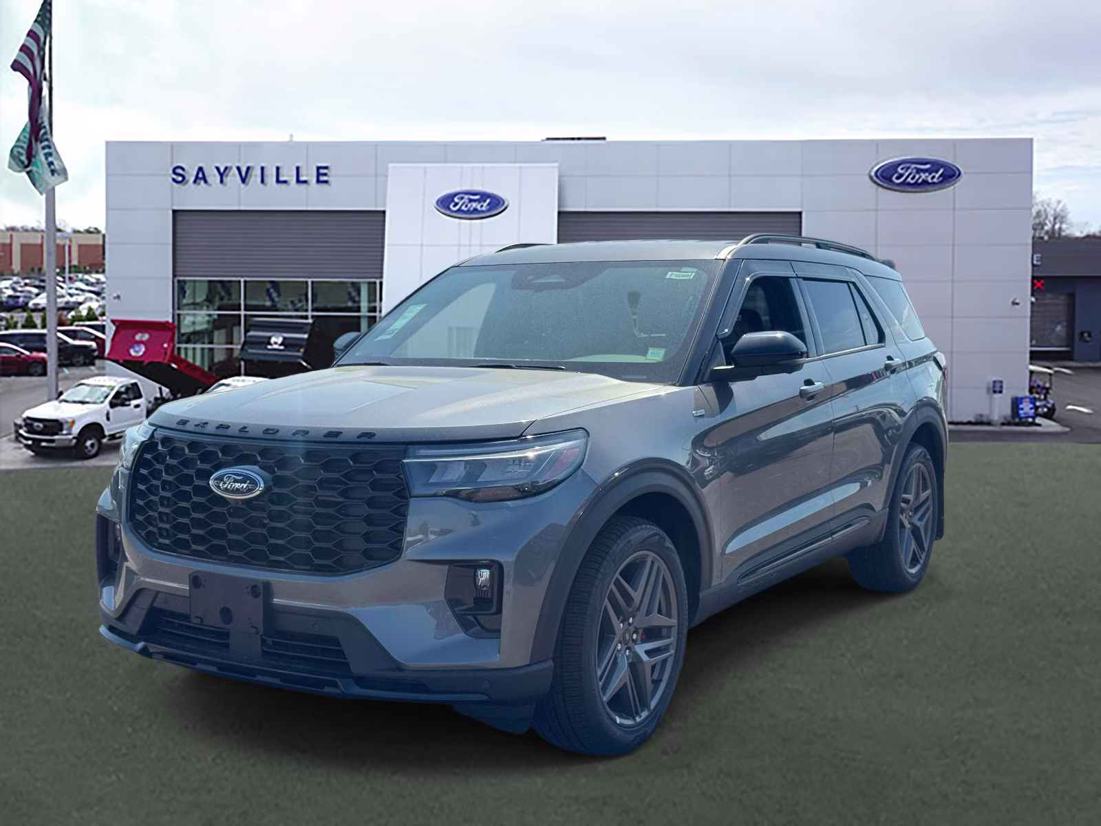 2026 Carbonized Gray Metallic Ford Explorer ST-Line 4WD 4X4 SUV