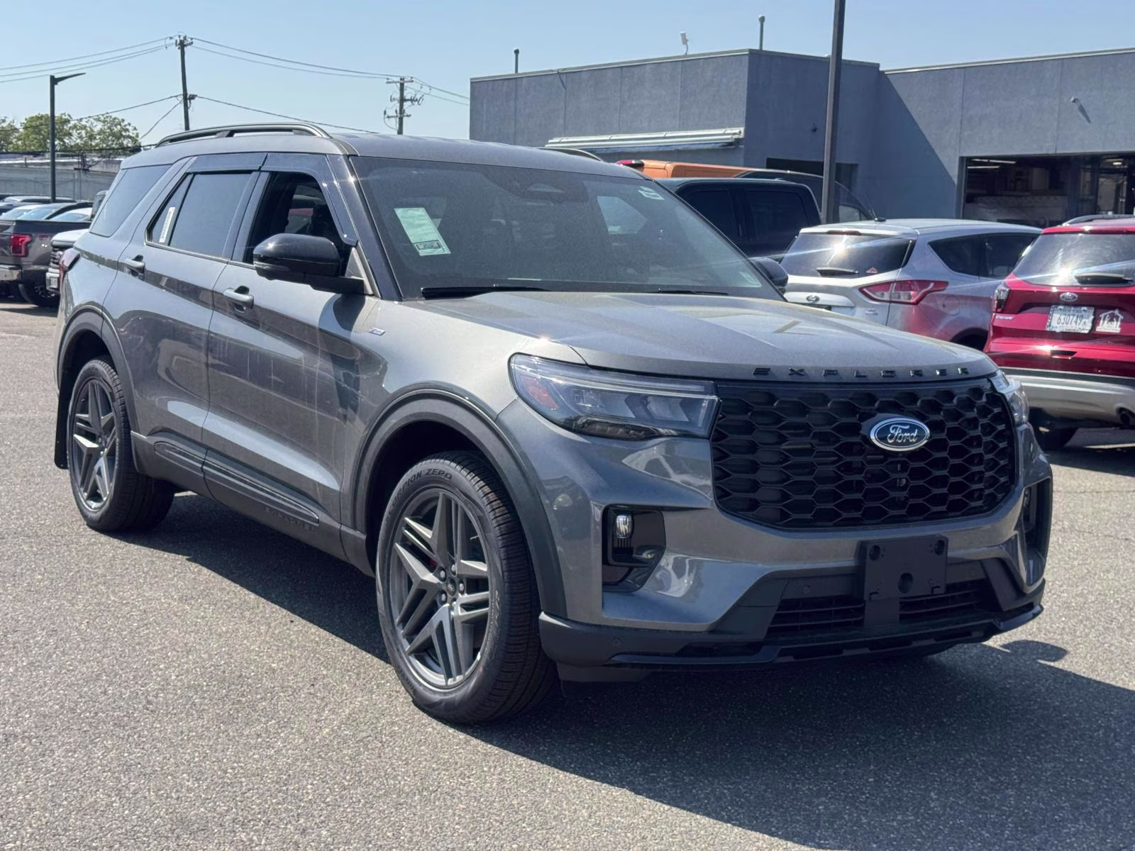 2026 Carbonized Gray Metallic Ford Explorer ST-Line 4WD 4X4 SUV
