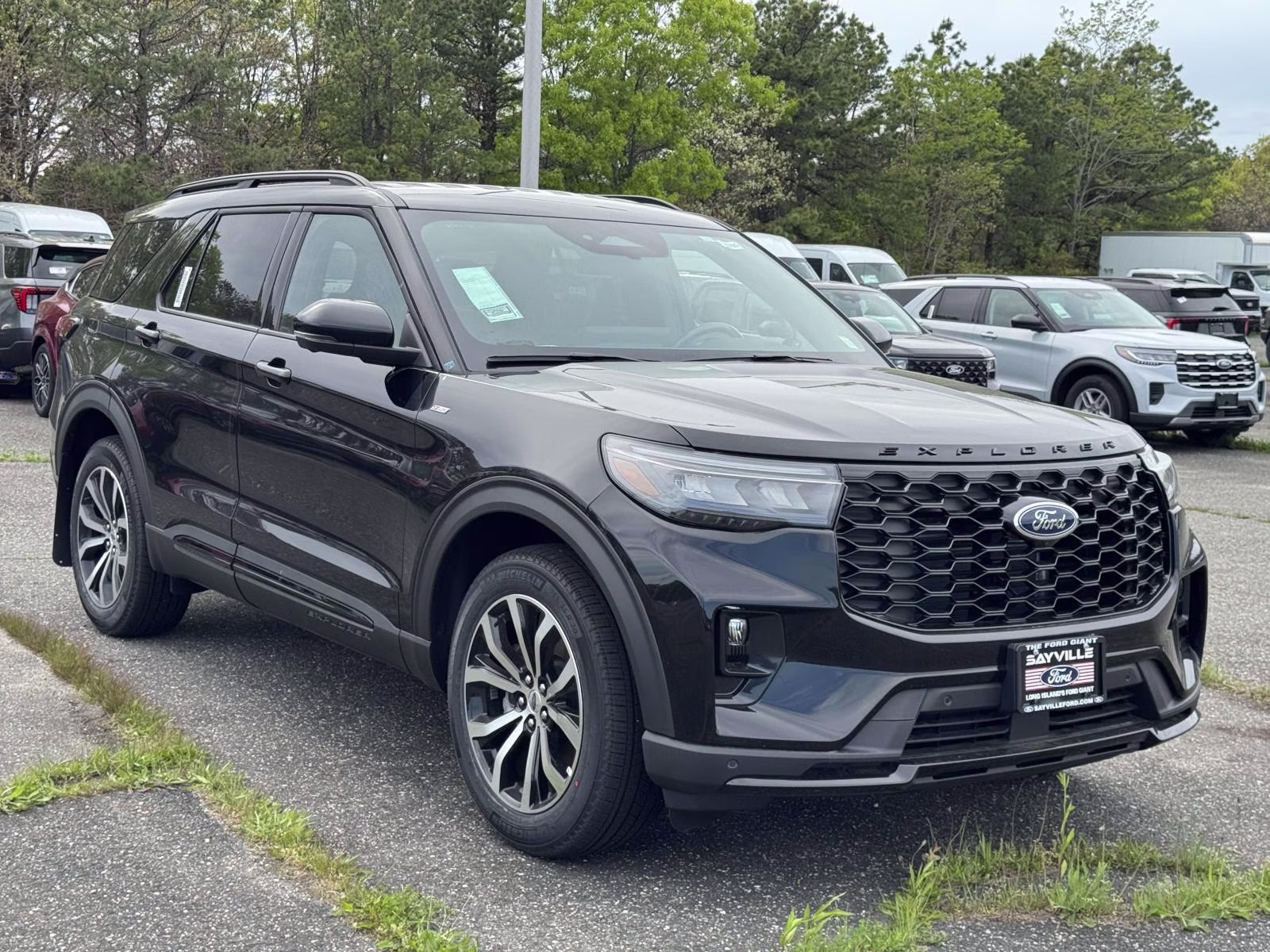 2026 Agate Black Metallic Ford Explorer ST-Line 4WD 4X4 SUV