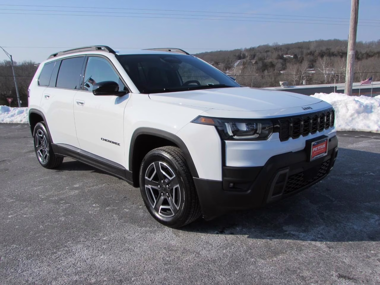 2026 Bright White Clearcoat Jeep Cherokee Limited 4X4 SUV