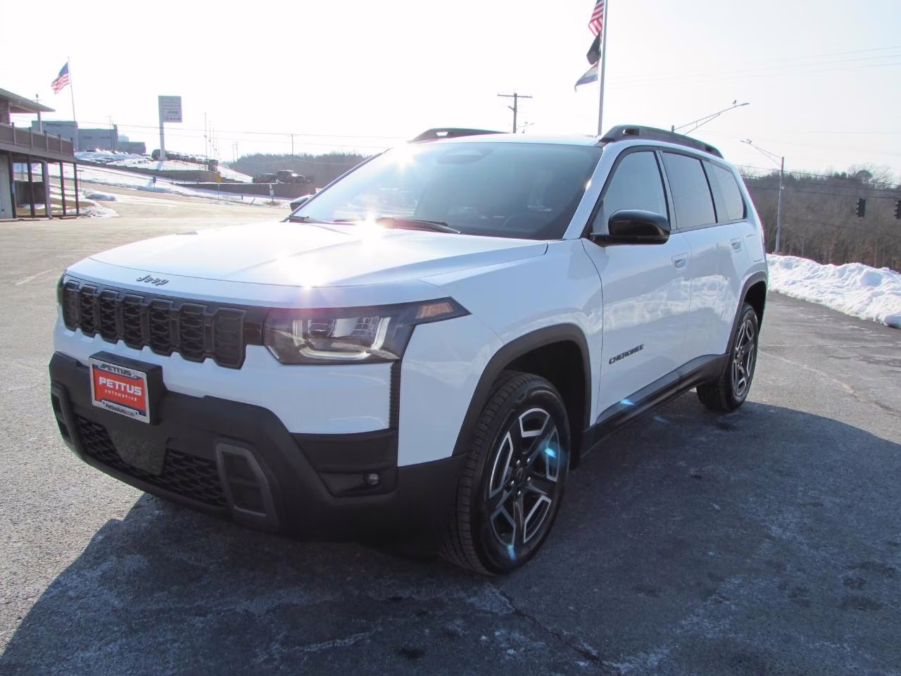 2026 Bright White Clearcoat Jeep Cherokee Limited 4X4 SUV