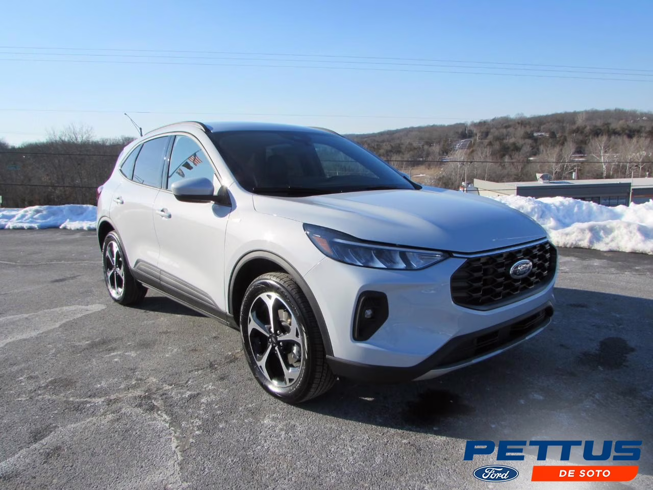 2026 Star White Metallic Tri-Coat Ford Escape ST-Line Select AWD SUV