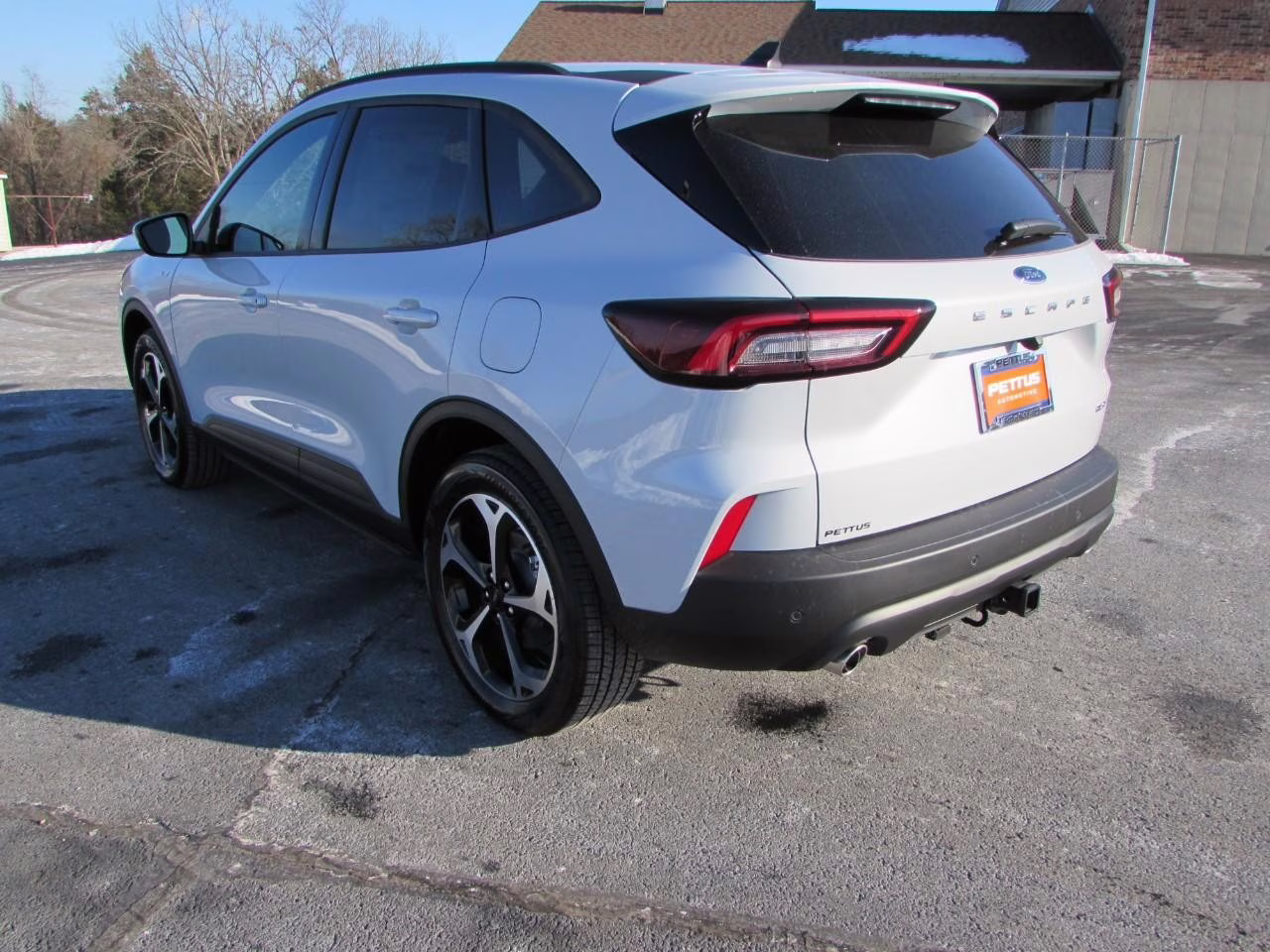 2026 Star White Metallic Tri-Coat Ford Escape ST-Line Select AWD SUV