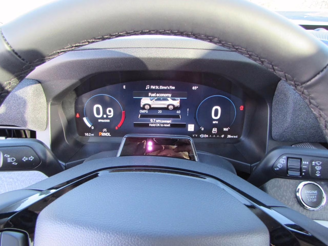 2026 Space White Metallic Ford Explorer Platinum 4X4 SUV