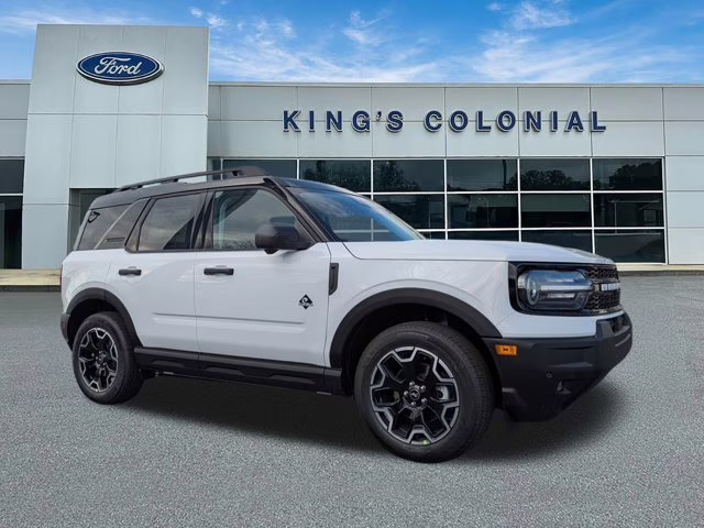 2026 Oxford White Ford Bronco Sport Outer Banks 4X4 SUV