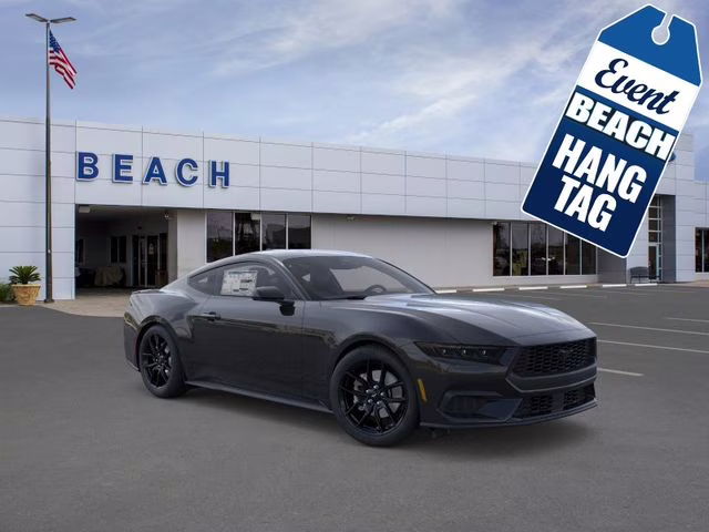 2026 Shadow Black Ford Mustang EcoBoost RWD Coupe