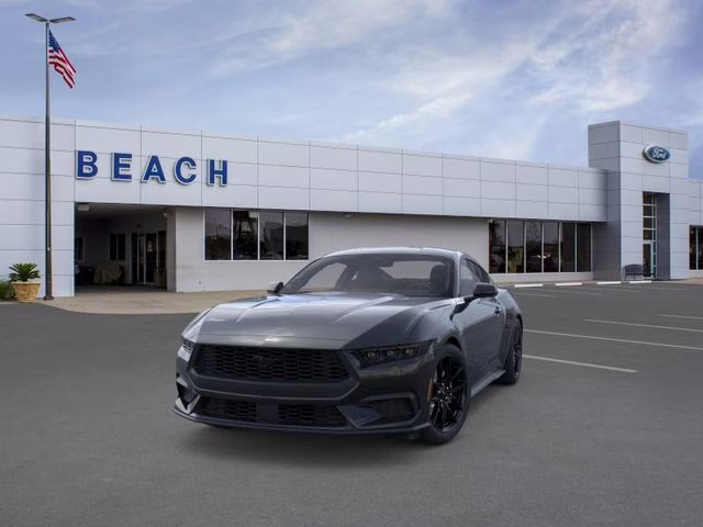 2026 Shadow Black Ford Mustang EcoBoost RWD Coupe