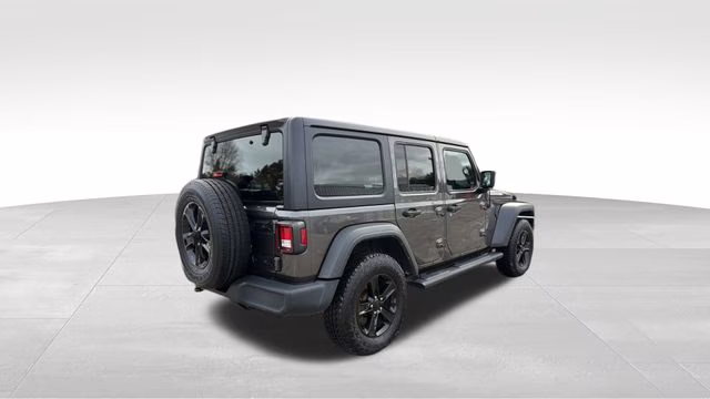 2021 Granite Crystal Metallic Clearcoat Jeep Wrangler Unlimited Sport Altitude 4X4 SUV