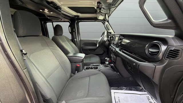 2021 Granite Crystal Metallic Clearcoat Jeep Wrangler Unlimited Sport Altitude 4X4 SUV