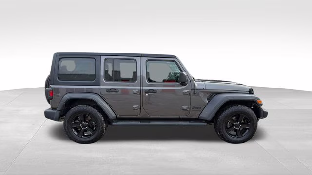 2021 Granite Crystal Metallic Clearcoat Jeep Wrangler Unlimited Sport Altitude 4X4 SUV