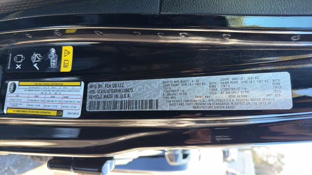 2022 Black Clearcoat Jeep Wrangler Unlimited Rubicon 4X4 SUV