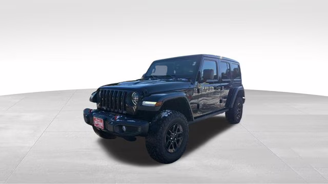 2022 Black Clearcoat Jeep Wrangler Unlimited Rubicon 4X4 SUV
