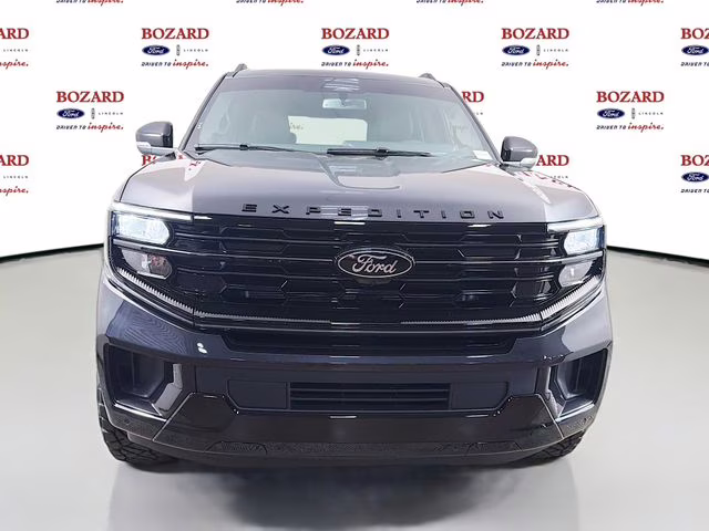 2026 Dark Matter Gray Metallic Ford Expedition Max Platinum Bozard Built 4X4 SUV