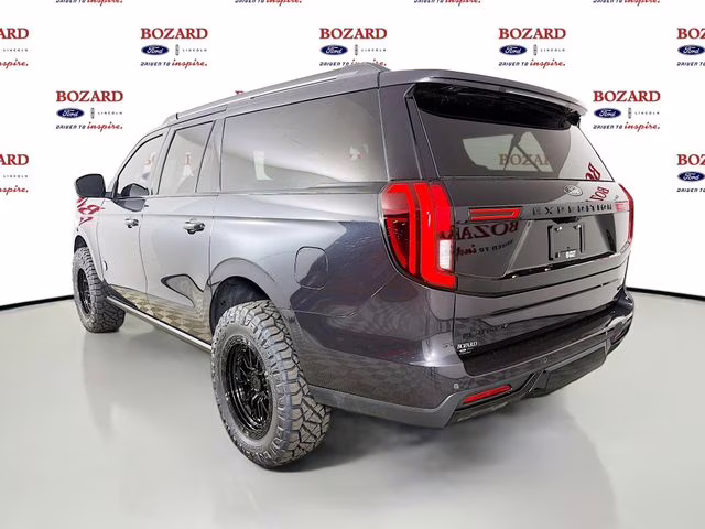 2026 Dark Matter Gray Metallic Ford Expedition Max Platinum Bozard Built 4X4 SUV