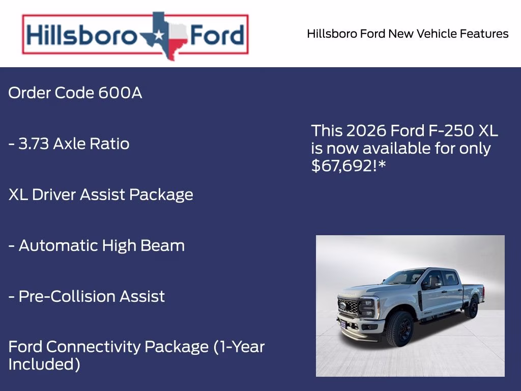 2026 Avalanche Ford Super Duty F-250 SRW XL 4X4 Truck