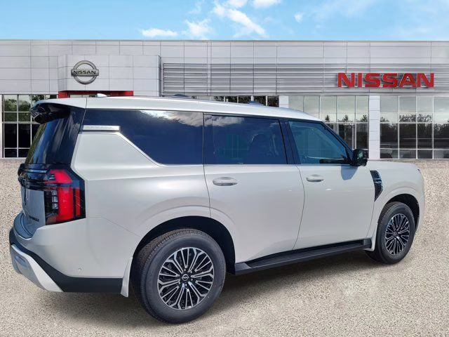 2026 Aspen White Tricoat Nissan Armada Platinum RWD SUV
