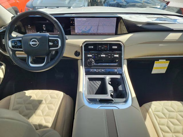 2026 Aspen White Tricoat Nissan Armada Platinum RWD SUV