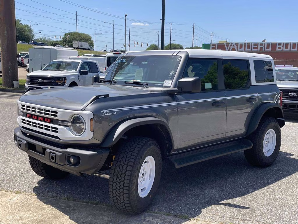 2026 Carbonized Gray Metallic Ford Bronco Heritage Edition 4X4 SUV