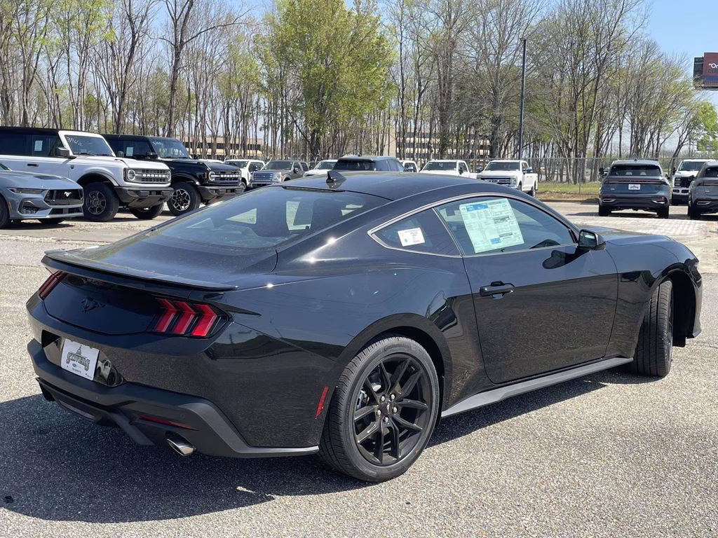2026 Shadow Black Ford Mustang EcoBoost RWD Coupe