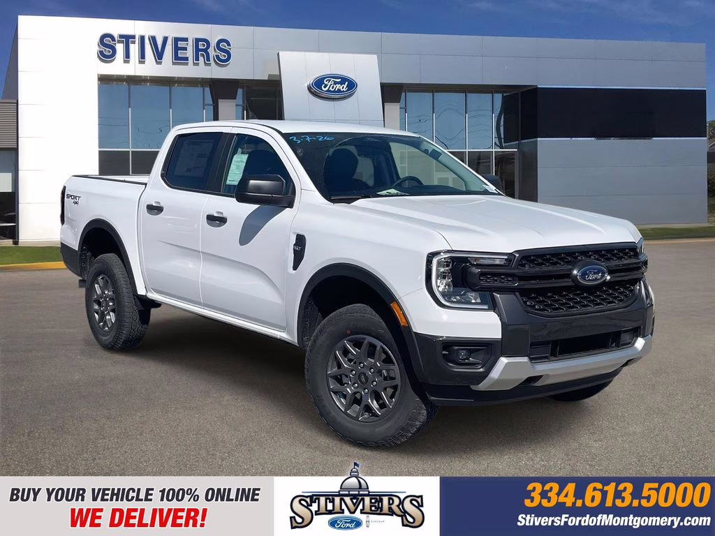 2026 Oxford White Ford Ranger XLT 4X4 Truck