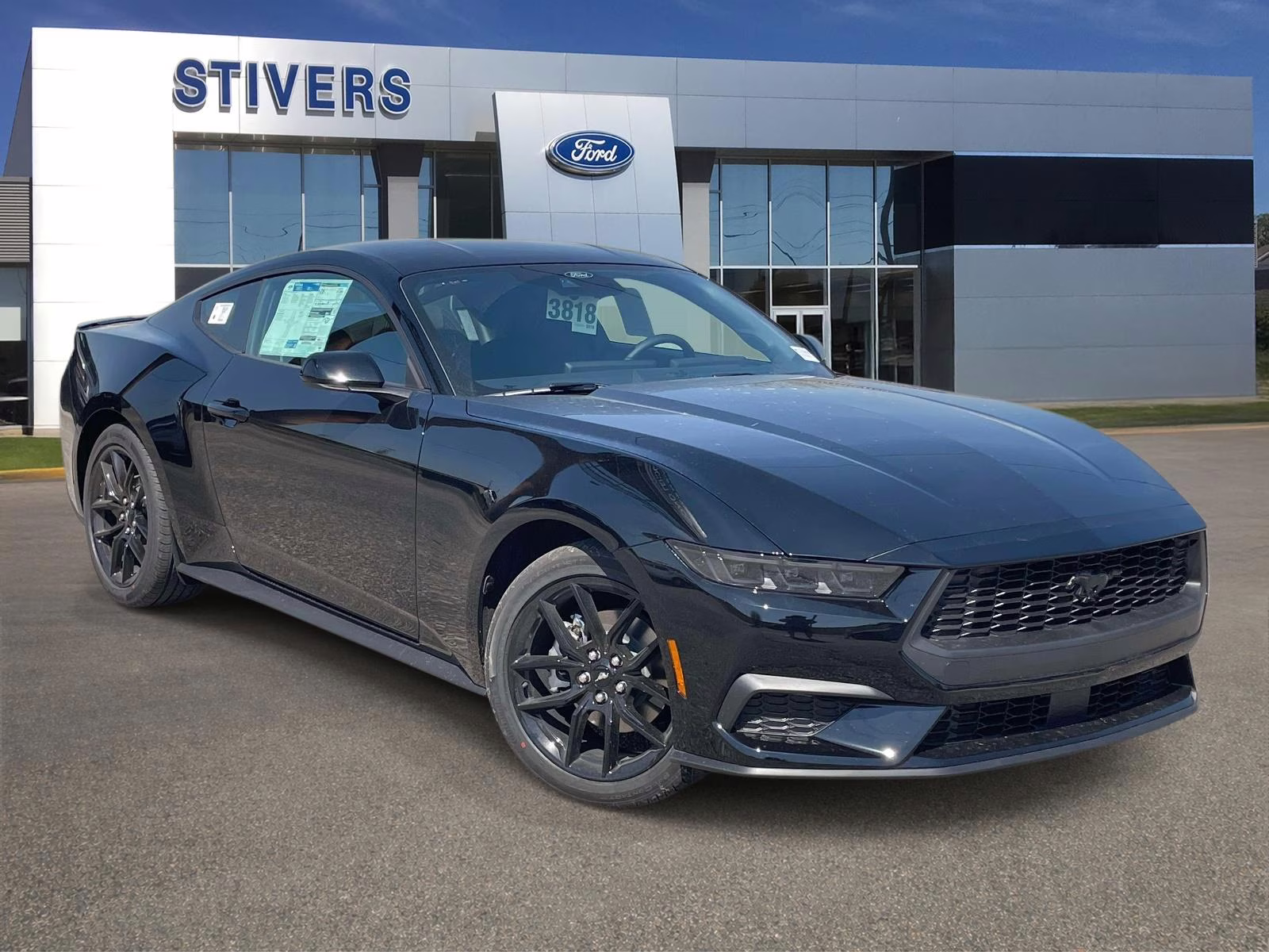 2026 Shadow Black Ford Mustang EcoBoost RWD Coupe