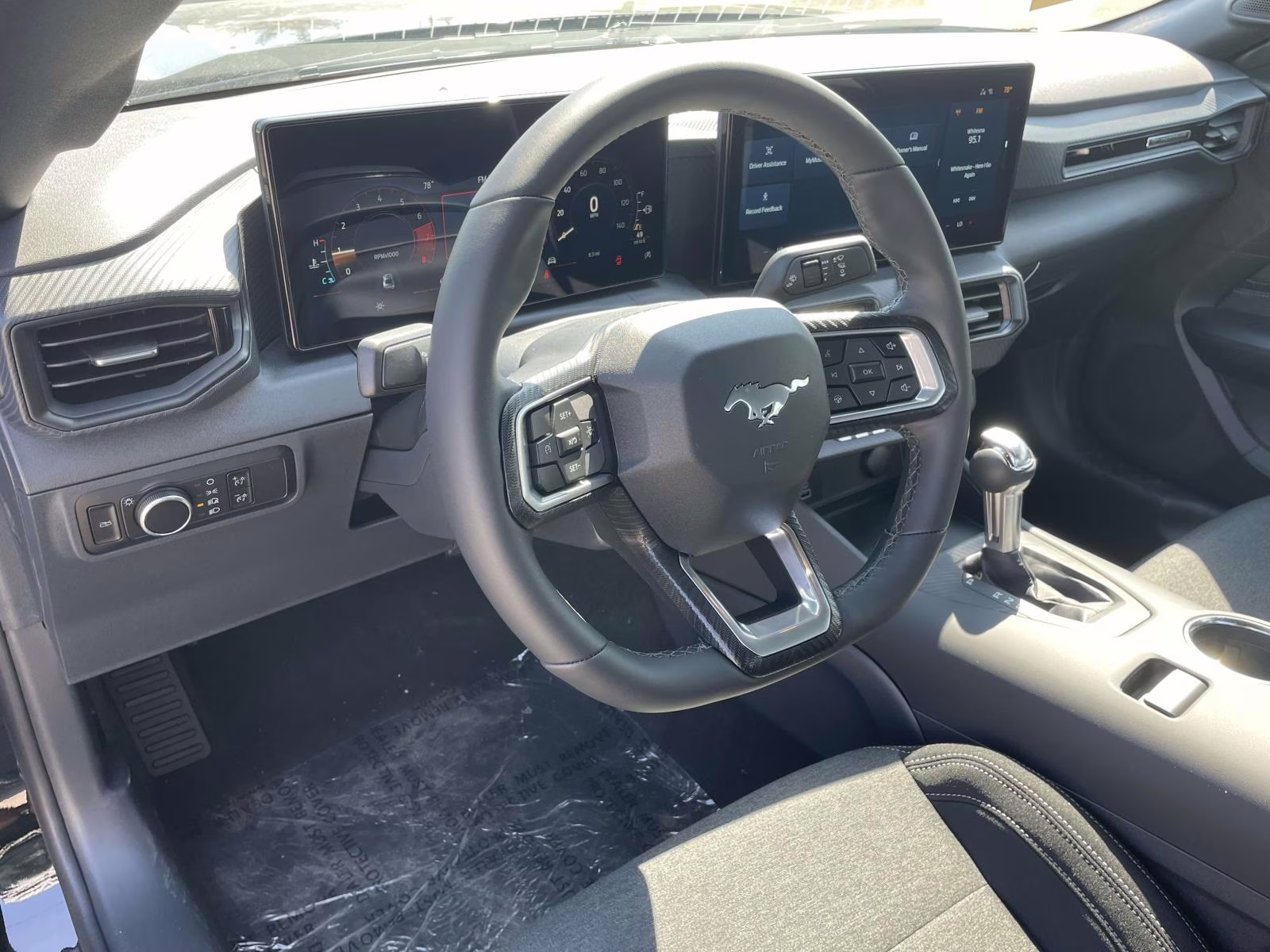 2026 Shadow Black Ford Mustang EcoBoost RWD Coupe