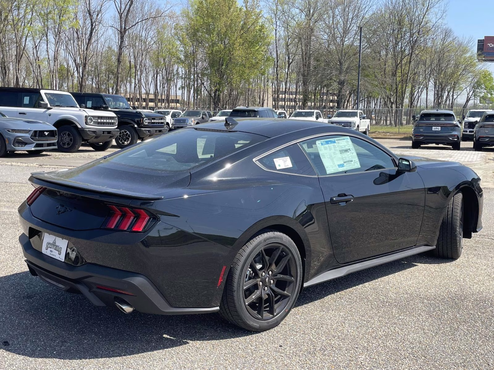 2026 Shadow Black Ford Mustang EcoBoost RWD Coupe