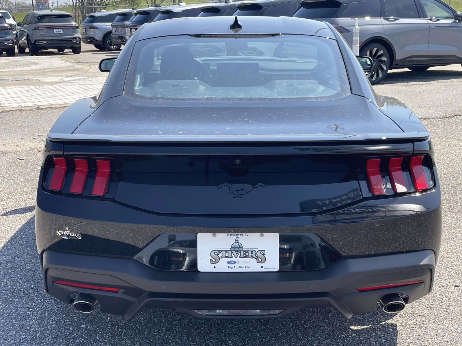 2026 Shadow Black Ford Mustang EcoBoost RWD Coupe