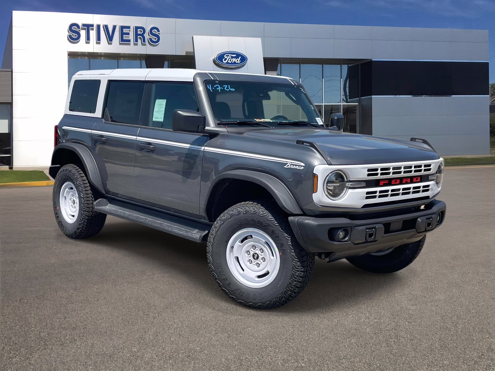 2026 Carbonized Gray Metallic Ford Bronco Heritage Edition 4X4 SUV