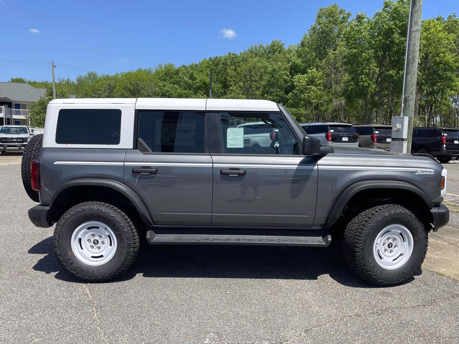 2026 Carbonized Gray Metallic Ford Bronco Heritage Edition 4X4 SUV