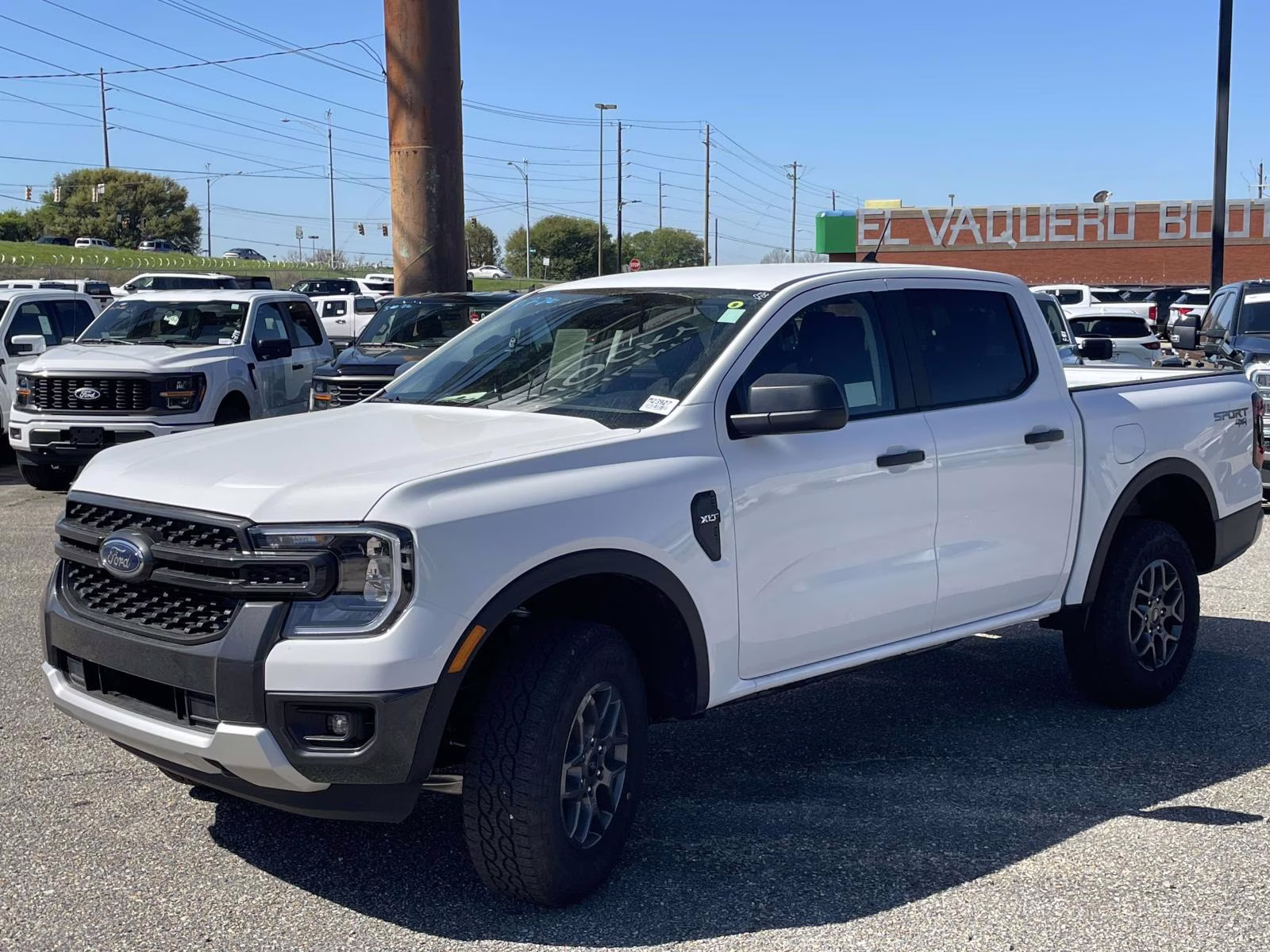 2026 Oxford White Ford Ranger XLT 4X4 Truck