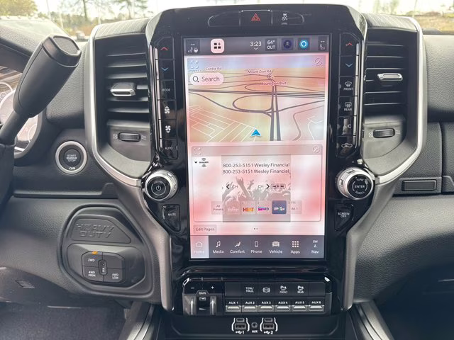 2026 Diamond Black Crystal Pearlcoat Ram 3500 Big Horn 4X4 Truck