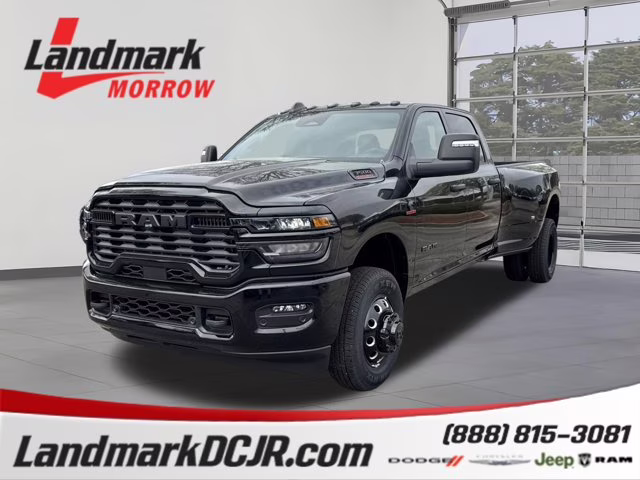 2026 Diamond Black Crystal Pearlcoat Ram 3500 Big Horn 4X4 Truck