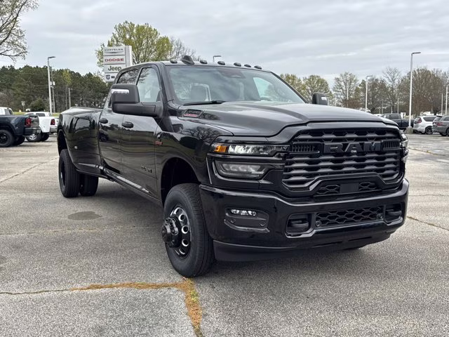2026 Diamond Black Crystal Pearlcoat Ram 3500 Big Horn 4X4 Truck