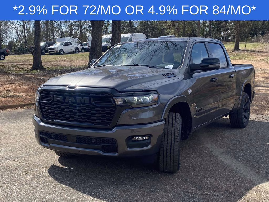 2026 Granite Crystal Metallic Clearcoat Ram 1500 Big Horn/Lone Star 4X4 Truck