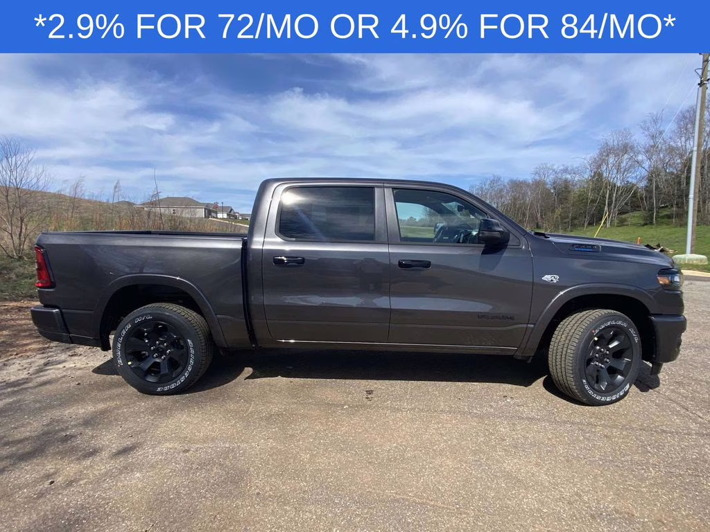 2026 Granite Crystal Metallic Clearcoat Ram 1500 Big Horn/Lone Star 4X4 Truck