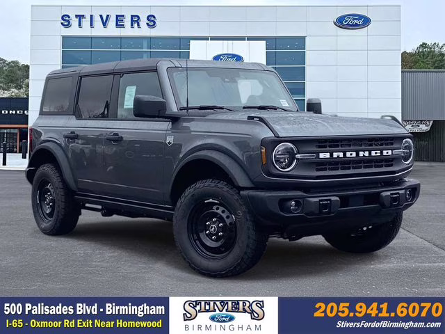 2026 Gray Metallic Ford Bronco Big Bend 4X4 SUV