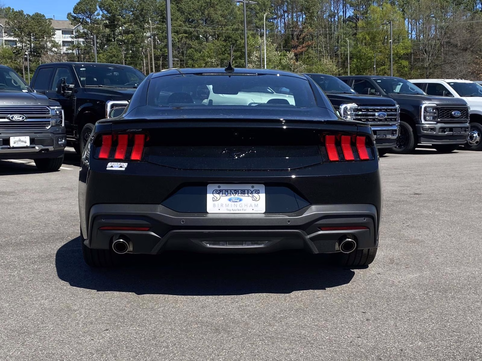 2026 Shadow Black Ford Mustang EcoBoost RWD Coupe