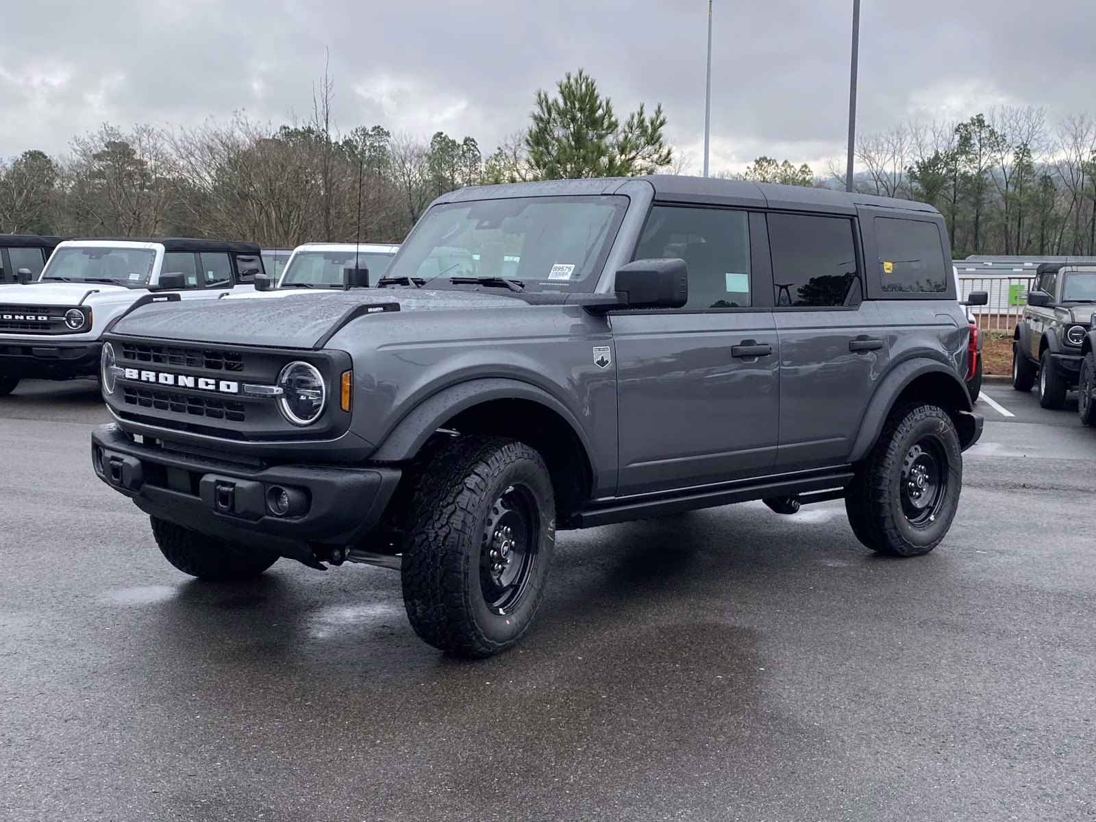 2026 Gray Metallic Ford Bronco Big Bend 4X4 SUV