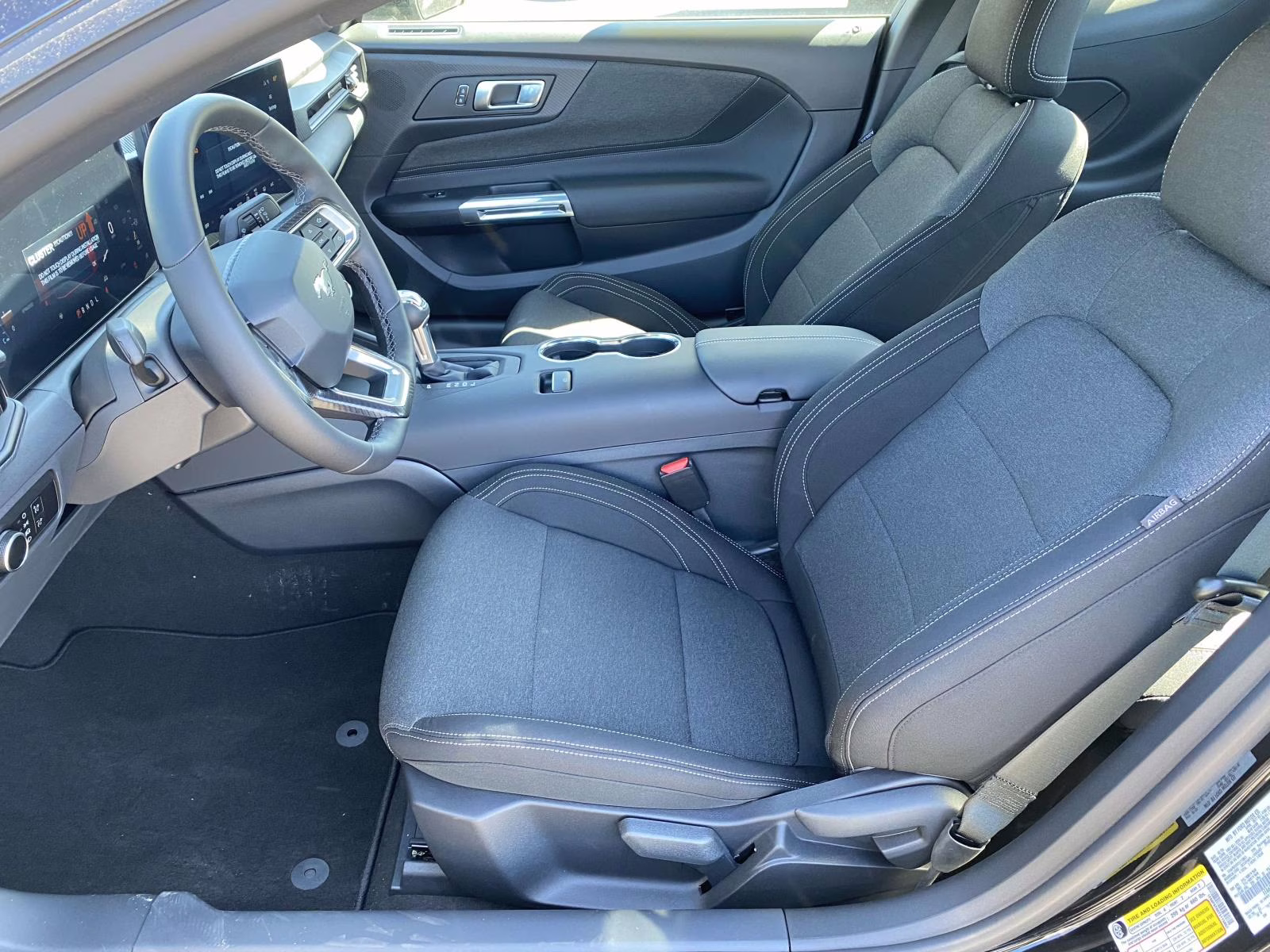 2026 Shadow Black Ford Mustang EcoBoost RWD Coupe