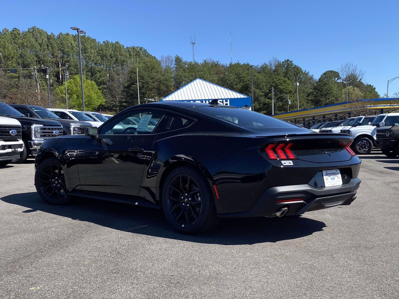 2026 Shadow Black Ford Mustang EcoBoost RWD Coupe