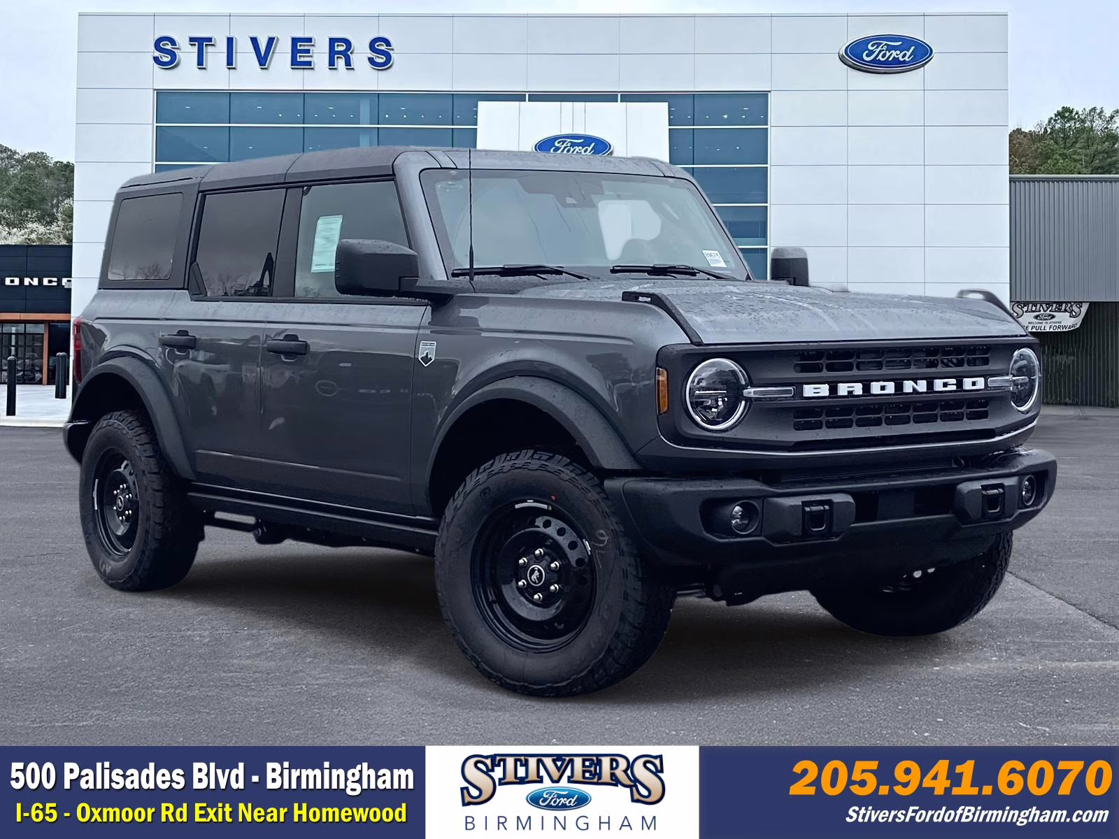 2026 Gray Metallic Ford Bronco Big Bend 4X4 SUV